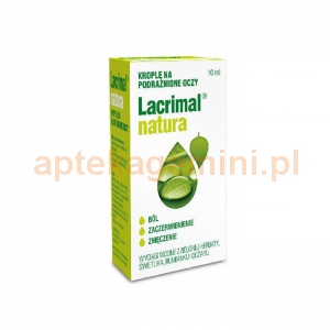 POLPHARMA Lacrimal natura, krople na podrażnione oczy, 10ml