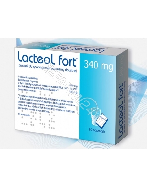 SOLVAY Lacteol fort 340 mg x 10 sasz