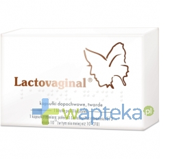 BIOMED-LUBLIN SP.Z.O.O. WYTW.SUR.I SZCZEP. Lactovaginal 10 kapsułek dopochwowych