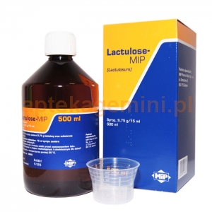 MIP PHARMA Lactulose-MIP, syrop, 9,75g/15ml, 500ml