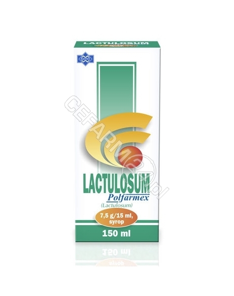 POLFARMEX Lactulosum syrop 7,5 mg/15 ml 150 ml (polfarmex)