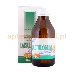 POLFARMEX Lactulosum, syrop 7,5g/15ml, 150ml