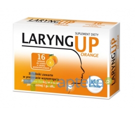 FARMA PROJEKT SP.Z O.O. Laryng Up Orange 16 tabletek do ssania