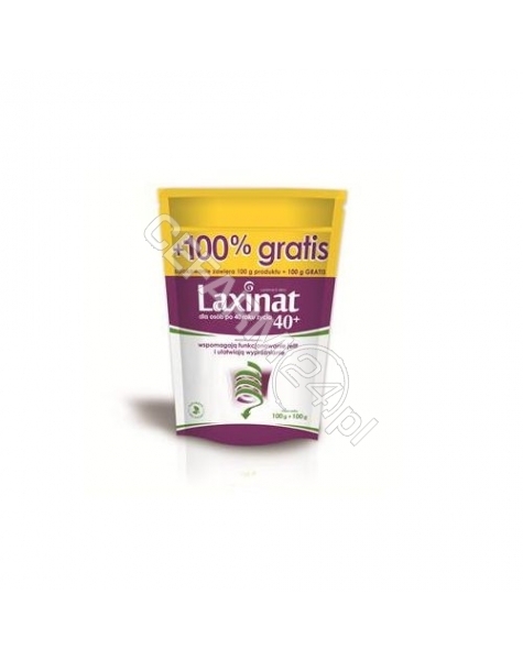 AFLOFARM Laxinat 40+ proszek 100 g + 100 g GRATIS !!!