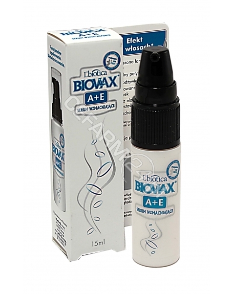 L'BIOTICA L'Biotica Biovax A+E serum wzmacniające włosy 15 ml