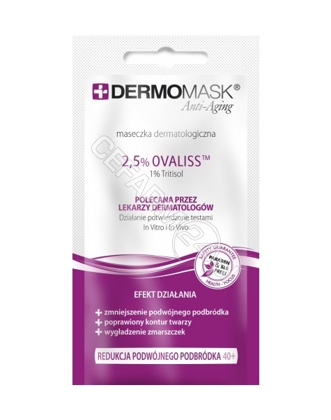 L'BIOTICA L'biotica Dermomask Anti-Aging maseczka REDUKCJA PODWÓJNEGO PODBRÓDKA 40+ 12 ml