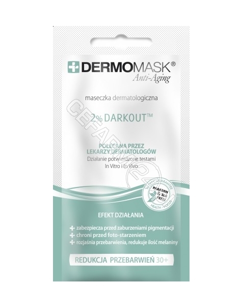 L'BIOTICA L'biotica Dermomask Anti-Aging maseczka REDUKCJA PRZEBARWIEŃ 30+ 12 ml