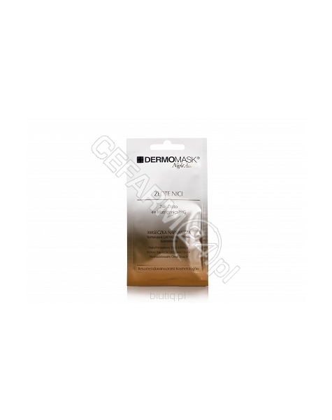 L'BIOTICA L'biotica Dermomask Night Active maseczka ZŁOTE NICI 12 ml