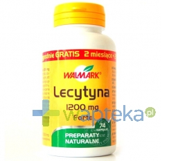 WALMARK Lecytyna 1200 mg Forte 74 kapsułki