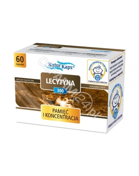 HASCO-LEK Lecytyna 300 naturkaps x 60 kaps