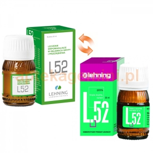 LEHNING LABORATOIRES LEHNING, L52, krople, 30ml