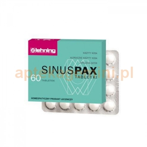 LEHNING LABORATOIRES LEHNING, Sinuspax, 60 tabletek