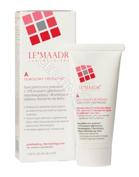 INFOPLUS Lemaadr A 15% glikolowy peeling 40 ml