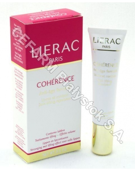 LIERAC Lierac coherence levres - ujędrniający krem do skóry wokół ust 15 ml