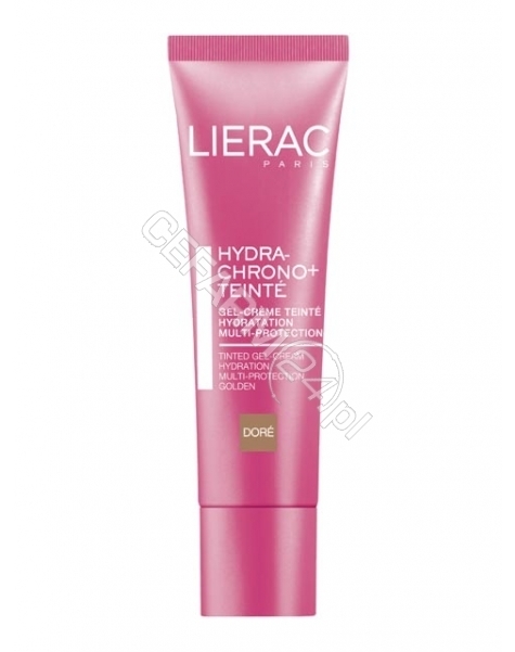 LIERAC Lierac hydra chrono+ teinte dore - żel-krem koloryzująco-nawilżający, odcień złoty 30 ml