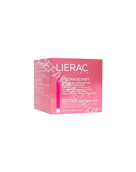 LIERAC Lierac hydragenist nawilżający balsam dotleniający, kuracja S.O.S. 50 ml