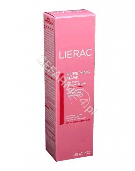 LIERAC Lierac masque purete - maseczka oczyszczająca na bazie glinki zielonej 50 ml