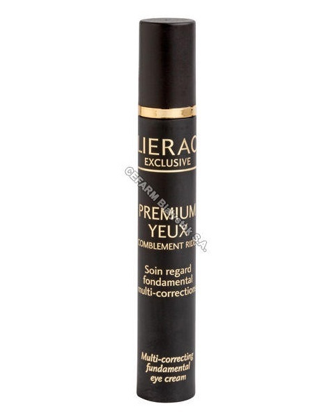 LIERAC Lierac Premium yeux - wygładzający krem pod oczy wypełniający zmarszczki 10 ml