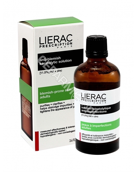 LIERAC Lierac prescription roztwór keratolityczny 100 ml