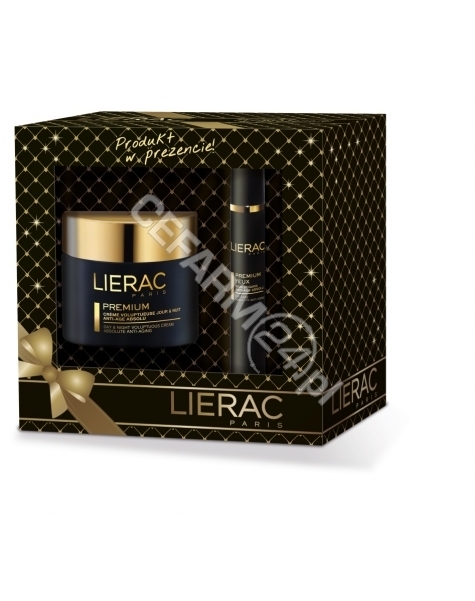 LIERAC Lierac promocyjny zestaw Premium - krem odżywczy redukujący zmarszczki 50 ml + krem pod oczy 10 ml GRATIS !!!