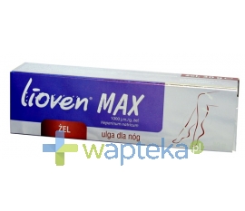 PHARMASWISS CZESKA REPUBLIKA S.R.O. Lioven Max żel 30g