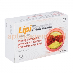 APOTEX LipiForma, 30 kapsułek