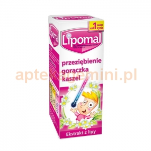 Aflofarm Lipomal, syrop, od 1 roku życia, 125g