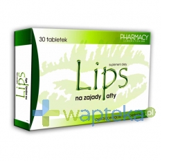 PHARMACY LABORATORIES Lips na zajady i afty 30 tabletek