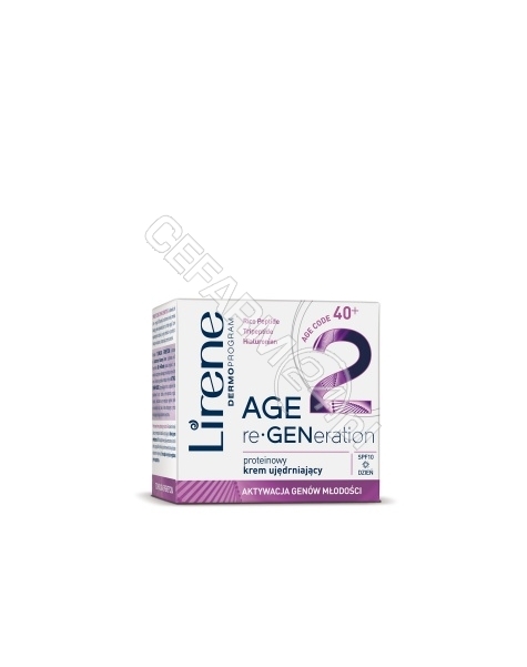 DR IRENA ERIS Lirene Age reGENeration 40+ proteinowy krem ujędrniający na dzień 50 ml