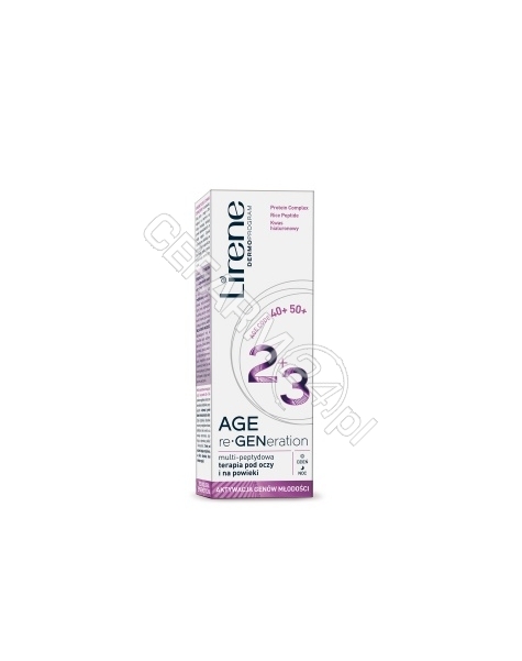 DR IRENA ERIS Lirene Age reGENeration multi-peptydowa terapia pod oczy i na powieki 30 ml