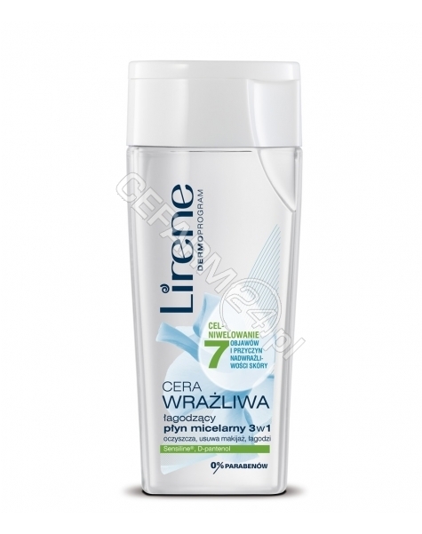 DR IRENA ERIS Lirene Cera Wrażliwa łagodzący płyn micelarny 3w1 200 ml