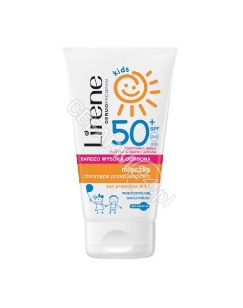 DR IRENA ERIS Lirene kids mleczko chroniące przed słońcem spf-50 bezzapachowe 150 ml