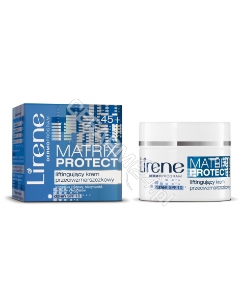 DR IRENA ERIS Lirene Matrix Protect 45+ liftingujący krem przeciwzmarszczkowy na dzień 50 ml