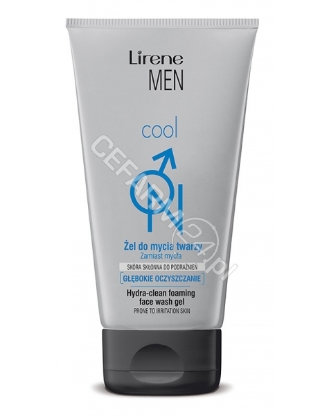 DR IRENA ERIS Lirene men cool żel do mycia twarzy 150 ml