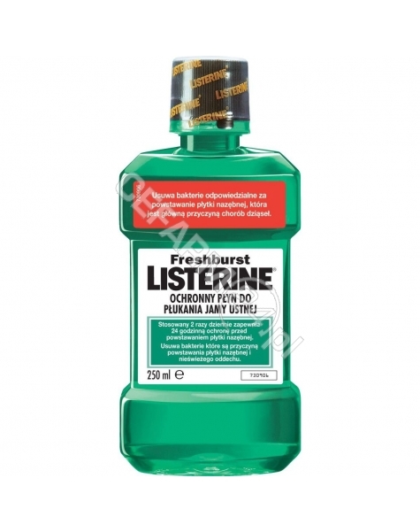 JOHNSON & JOHNSON Listerine freshmint - płyn do płukania jamy ustnej (zielony) 250 ml