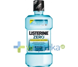 JOHNSON & JOHNSON LISTERINE ZERO Płyn do płukania jamy ustnej mild mint 500 ml