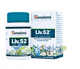 THE HIMALAYA DRUG CO. Liv 52 tabletki 100 sztuk