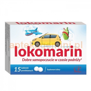 COLFARM Lokomarin, 15 tabletek powlekanych
