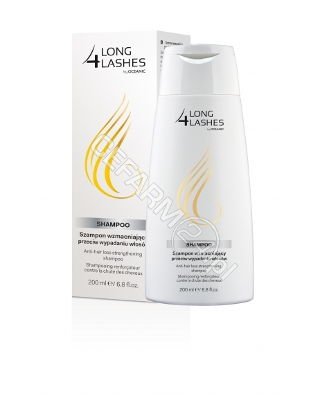 OCEANIC Long 4 Lashes szampon wzmacniający przeciw wypadaniu włosów 200 ml