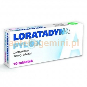 GALENA Loratadyna Pylox 10mg, 10 tabletek