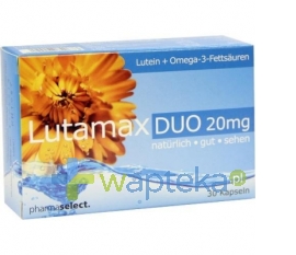 PHARMASELECT INTERNATIONAL BETEILIGUNGS GM Lutamax Duo 20 mg 30 kapsułek