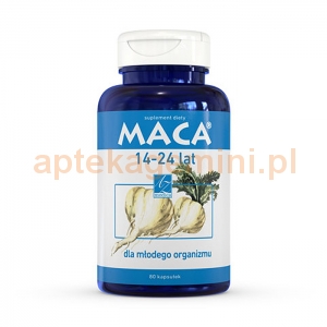 A-Z MEDICA Maca 14-24 lat, 80 kapsułek