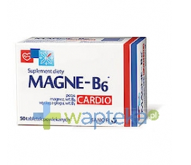 SANOFI AVENTIS SP. Z O.O. Magne B6 Cardio 50 tabletek