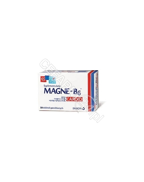 SANOFI Magne-b6 cardio x 50 tabl powlekanych