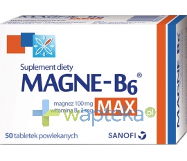 SANOFI AVENTIS SP. Z O.O. Magne B6 Max 50 tabletek