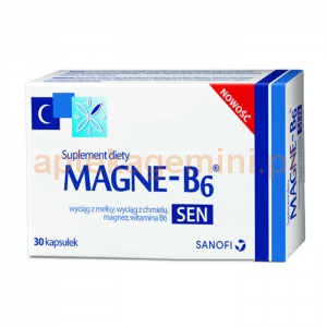 SANOFI Magne B6 Sen, 30 kapsułek