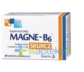 SANOFI AVENTIS SP. Z O.O. Magne B6 Skurcz 30 tabletek