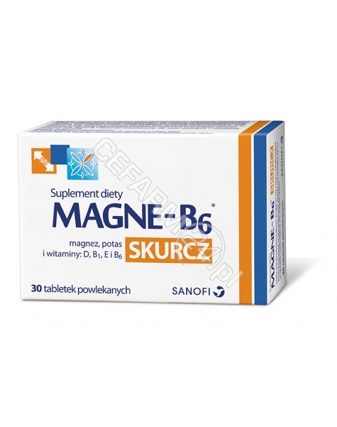 SANOFI Magne-b6 skurcz x 30 tabl powlekanych