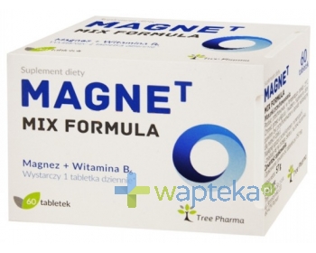 TREE PHARMA SP. Z O.O. Magne T Mix Formula 60 tabletek