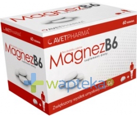 AVET PHARMA S.K.A Magnez B6 60 tabletek AVET PHARMA S.K.A